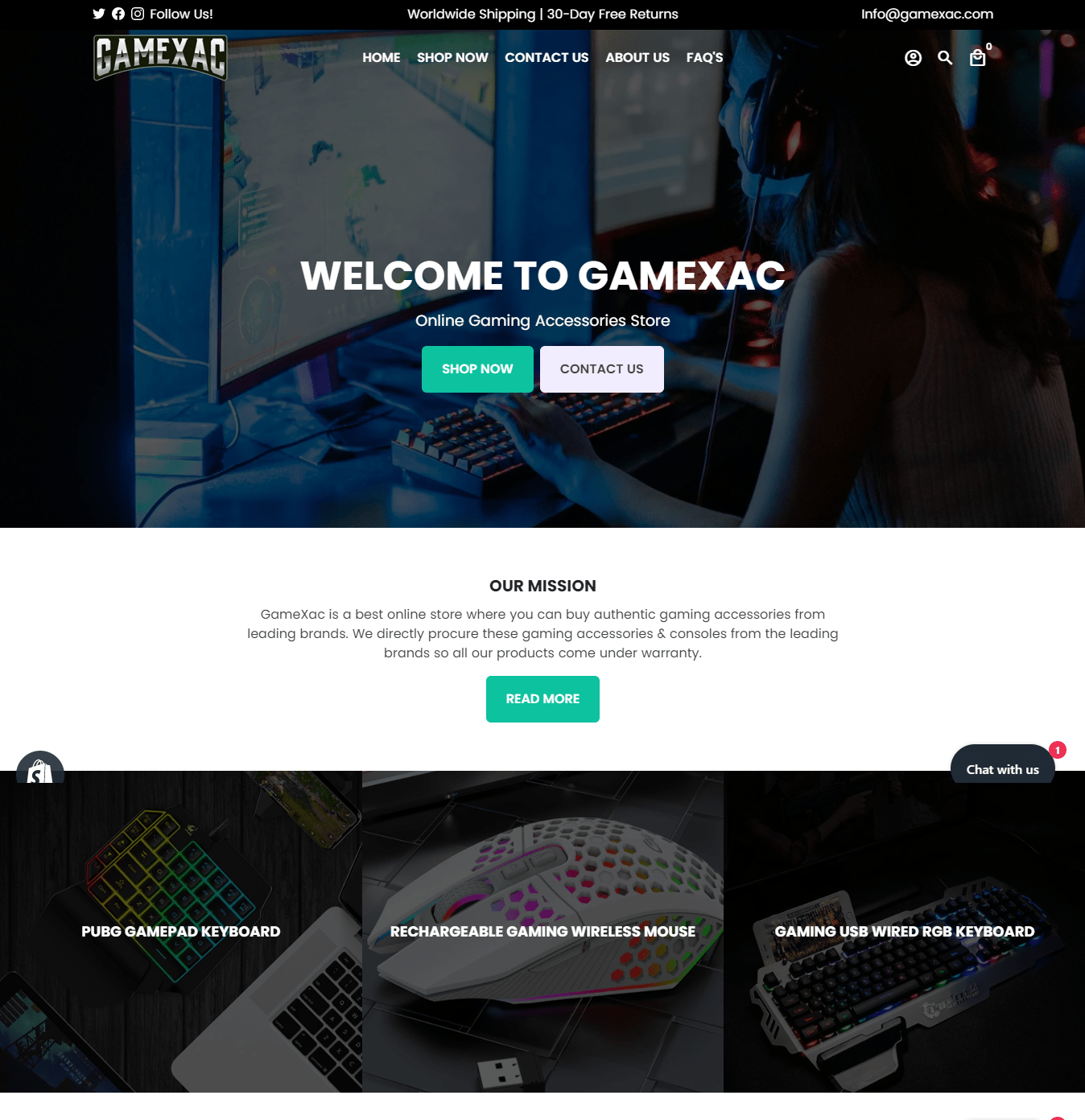 Gamexac ( Game Accessories Store)